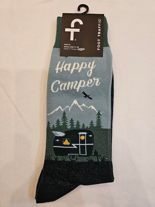 Men's Sock - Happy Camper - 7051M 