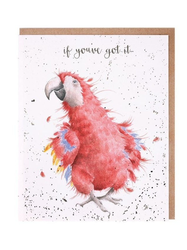 Card - AOC054 - If You've got it, Flaunt It - Parrot
