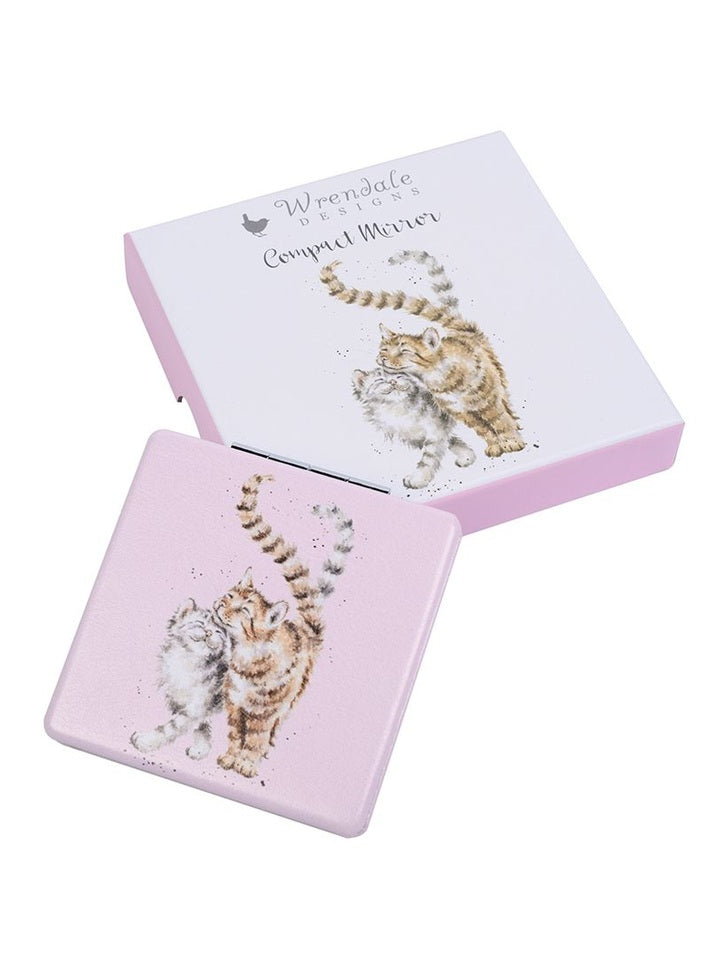 Compact Mirror - MR013 - Feline Good Cat