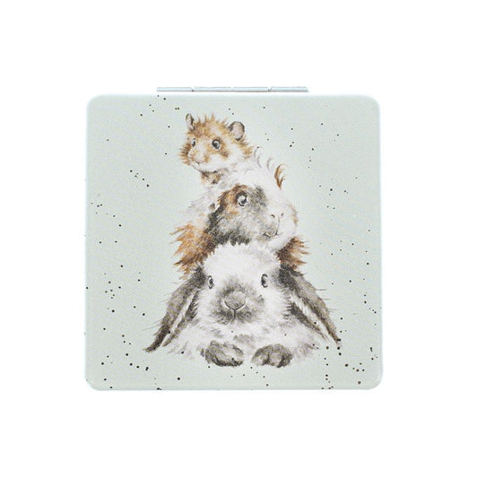 Compact Mirror - MR001 - Piggy in the Middle 