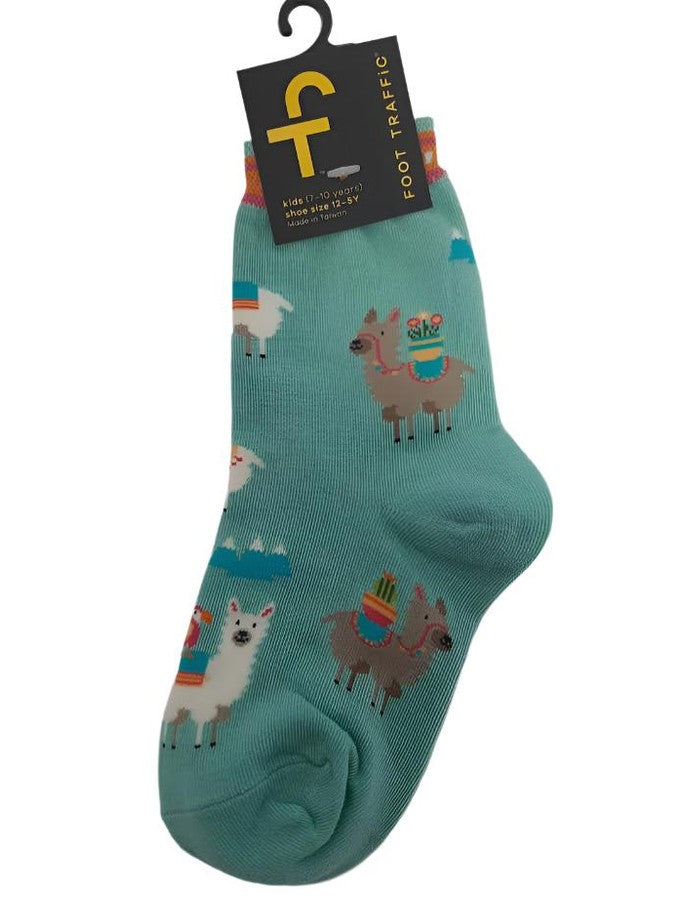 Kid's Socks Two Sizes available LLama Sock 7044