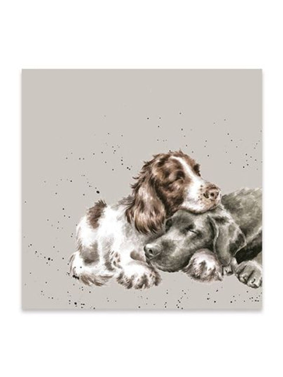 Napkin - Dog Growing Old Together - K050