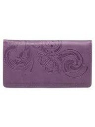 Check Book I Can Do Everything Purple Faux Leather Chb019