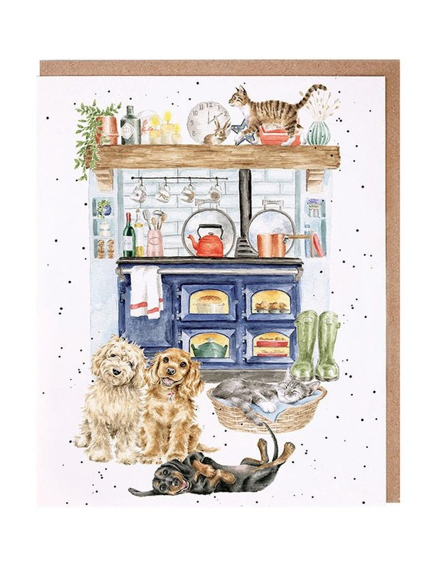 Card - ACS208 - The Country Kitchen - Pets Dog