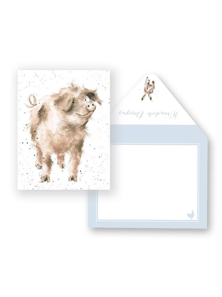 Gift Enclosure Card -GE011 - Pig