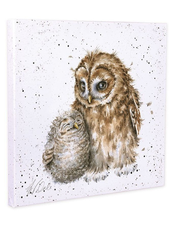 Wrendale Canvas Art CS182 Owl