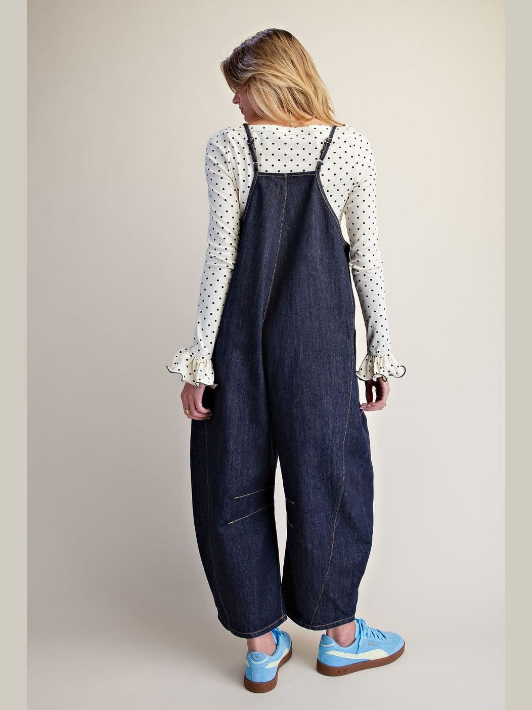 Overalls Dark Denim Women's EB58223