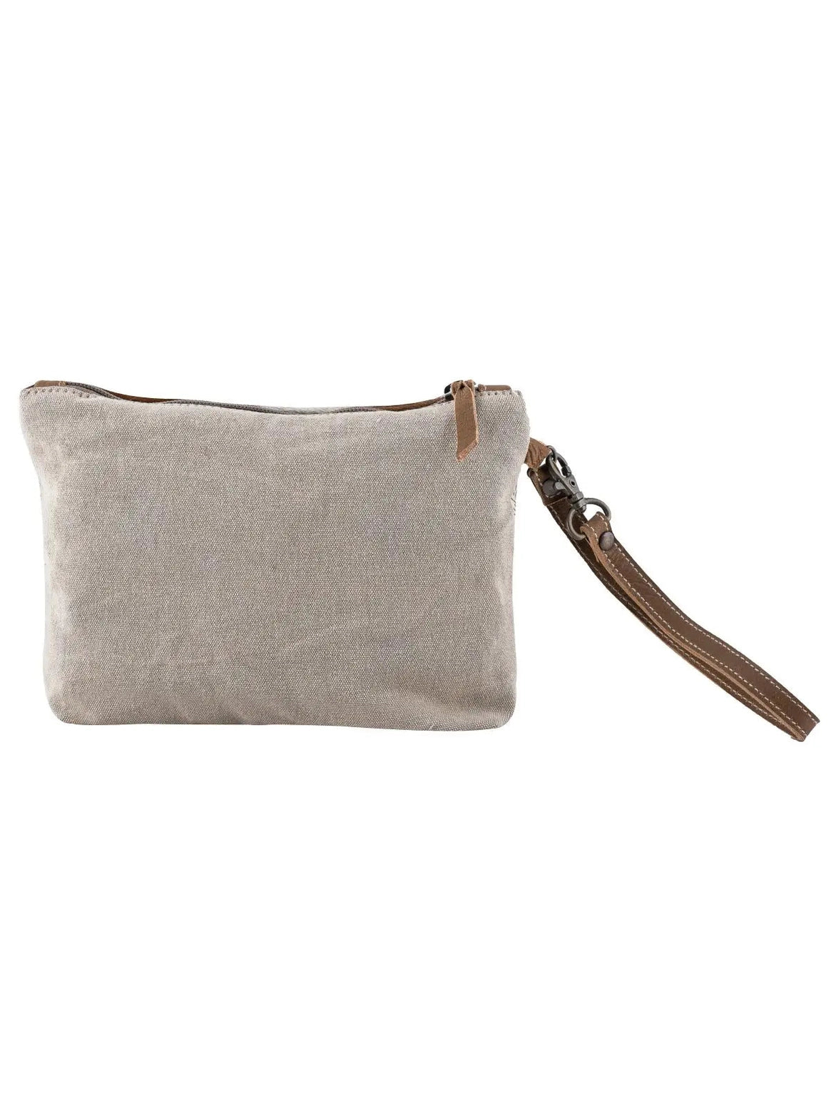 Wristlet Handbag Floral Biege Sb2171