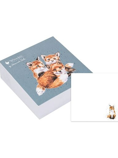 Notepad Sticky St008 Snug As A Cub Fox