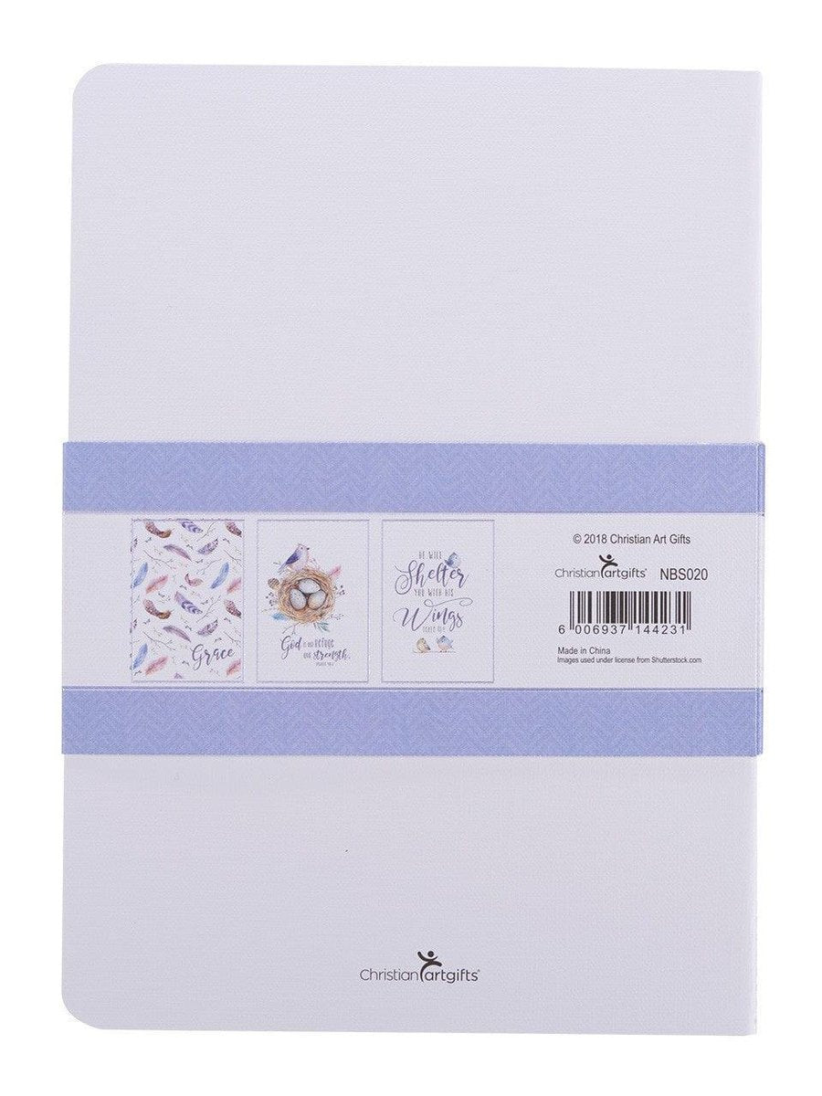 Notebook 3Pk Grace Blue Birds Nbs020