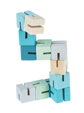 Blocks Wooden Bendy Children's H15056