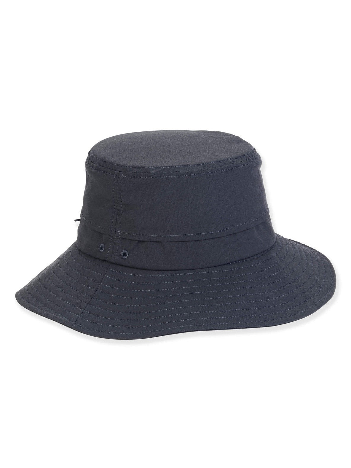 Hat Dark Grey Polyester Boonie 3" Brim Women's-Hh3343C