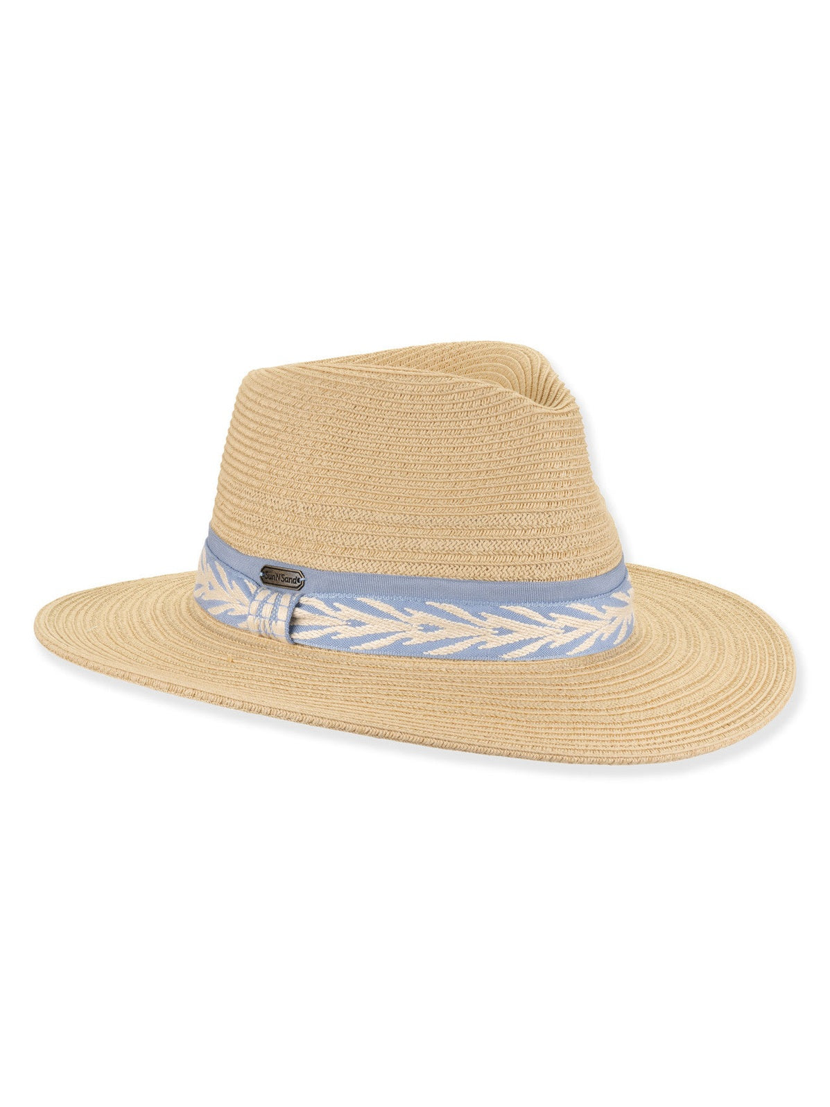 Hat Natural Paper Braid Safari Adjustable 3" Brim Women's-Hh3492