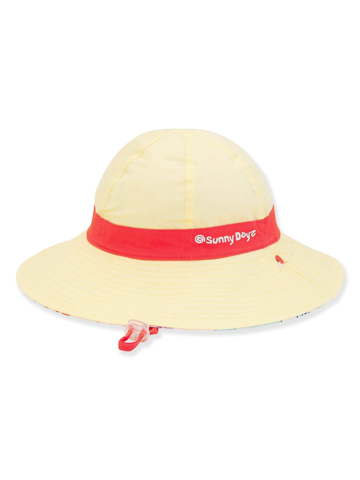 Hat Reversible-White-Beach-Floppy-Poly-Cotton- Chidren -Hk374