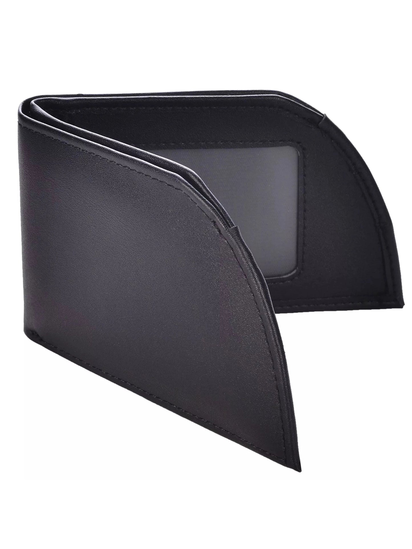 Wallet Men's Black Front Pocket 3077