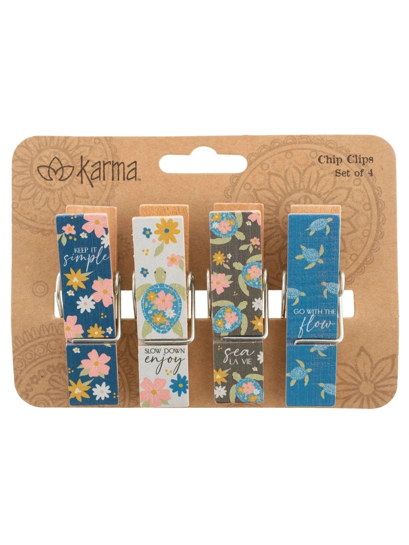 Clips Chip Sea Turtle 6Pc Set ka2025-75