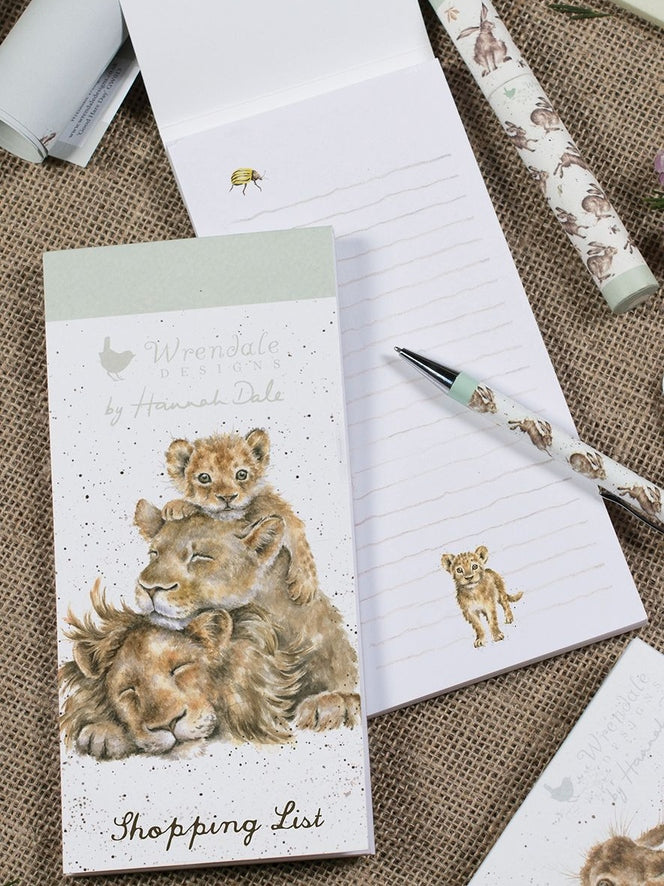 Shopping Notepad - SP025 - Family Pride Lions