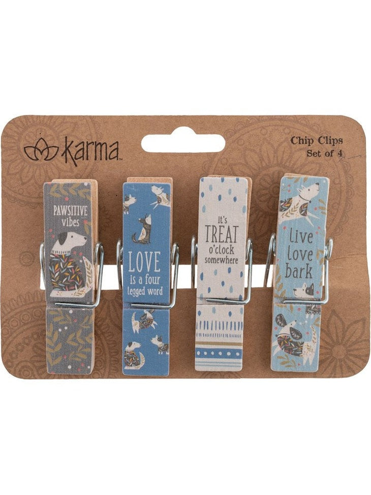 Clips Chip Dog 4Pc Set ka2025-22a
