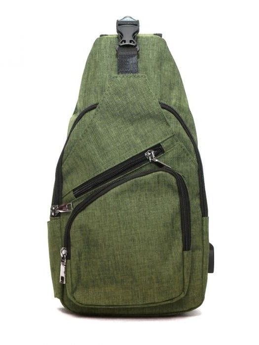 Calla-Daypack Nupouch Antitheft Usb Charging Connector Large Olive 2880 Bag