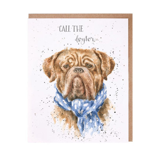 Card - AOC090 - Call the Dogtor - Bulldog 
