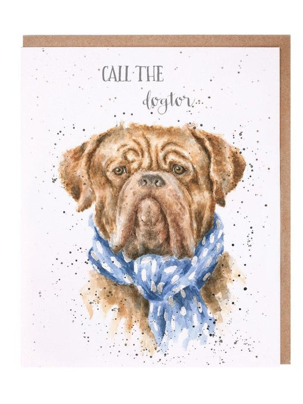 Card - AOC090 - Call the Dogtor - Bulldog