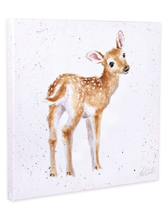 Wrendale Canvas Art Ltw-Cans001 8x8" Loved Dearly Fawn