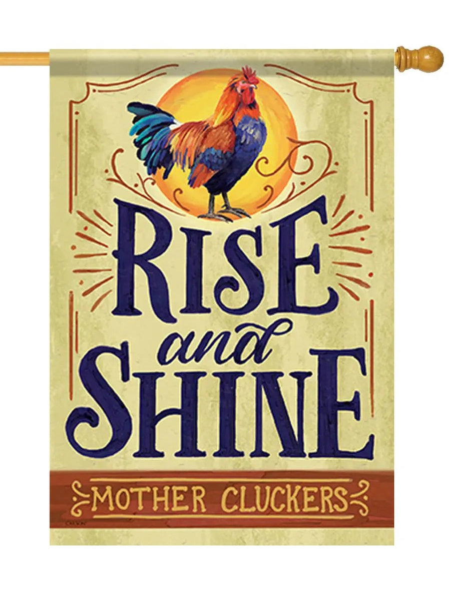 Carson-Garden Flag Double Sided Mother Cluckers 50395