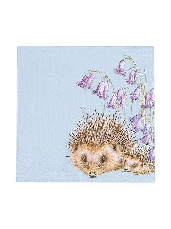 Paper Cocktail Napkin-Hedge Hugs Awakening-k043-4.75x4.75"