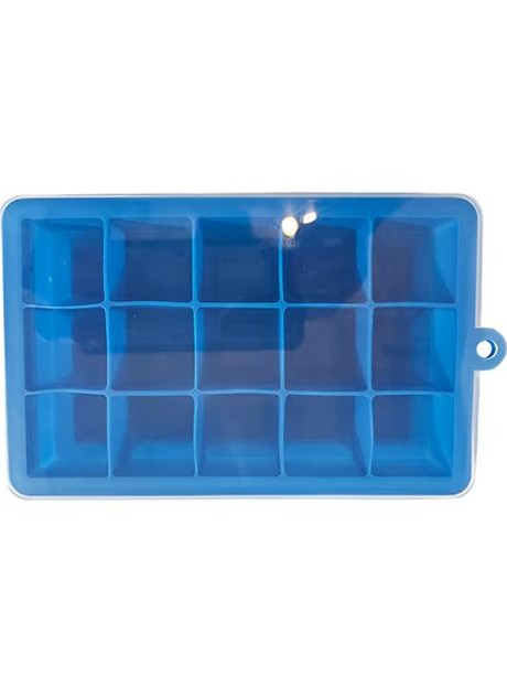 Silicone Ice Cube or Herb Tray - Blue