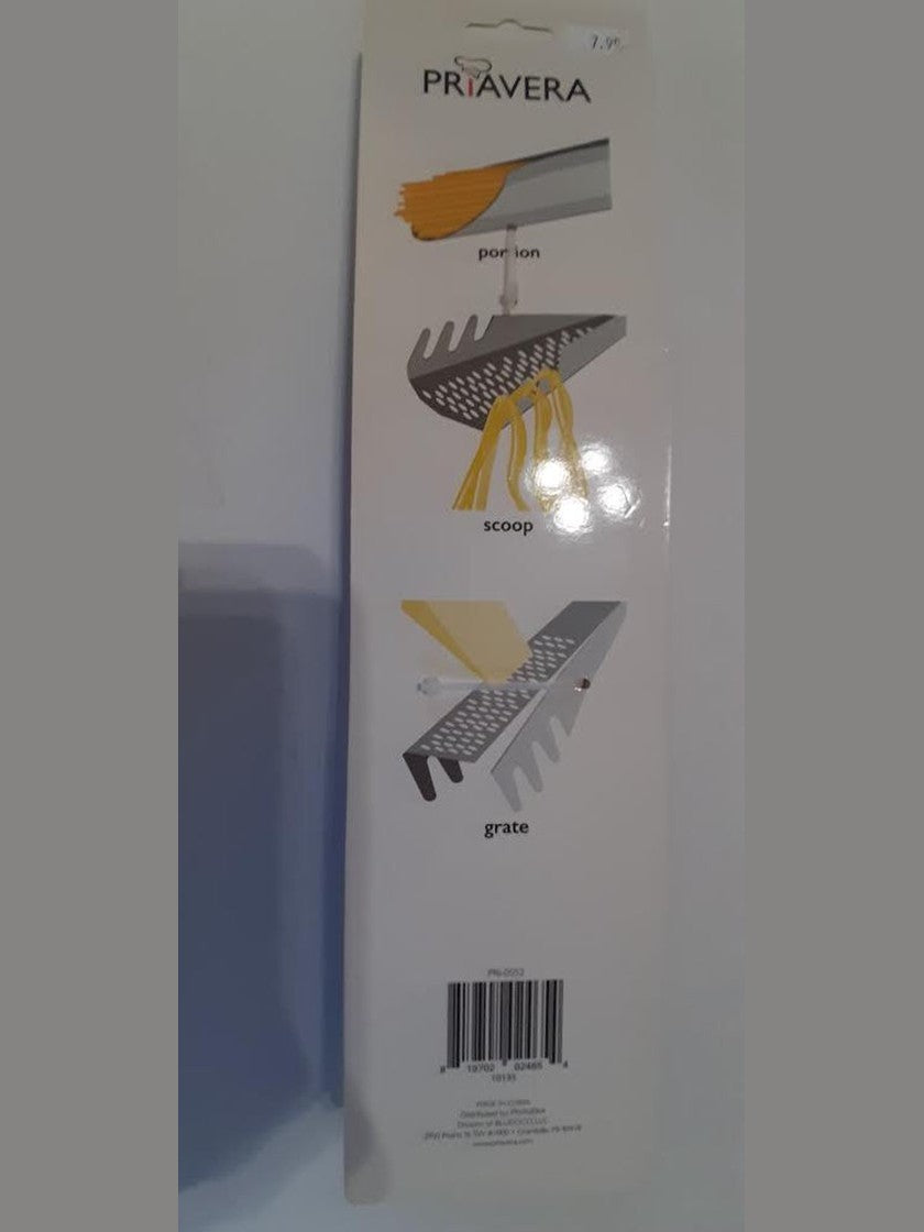 Pasta Tongs With Grater-Privavera-blueoco-pri-0552 PRI-0552