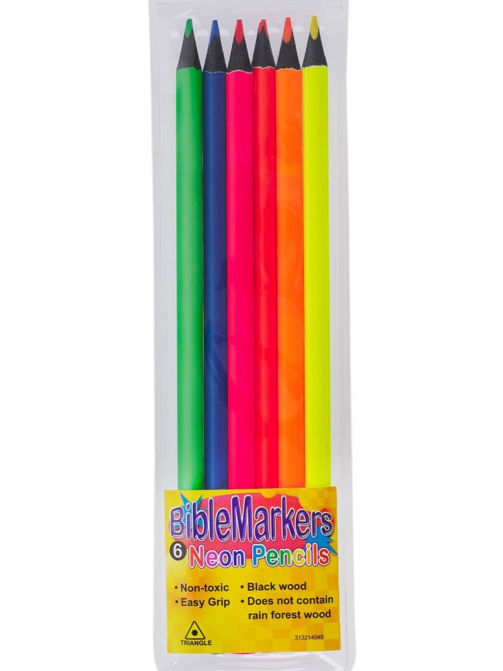 Pencil Highlighter Set 6Pk Pcst232