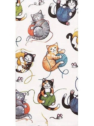 Tea Towel Playful Kittens Dual Purpose Terry R7869
