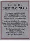 Charm The Little Christmas Pickle Green Ex20219