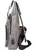 Daypack Nupouch Antitheft Usb Charging Connector Large Grey 2869 Bag