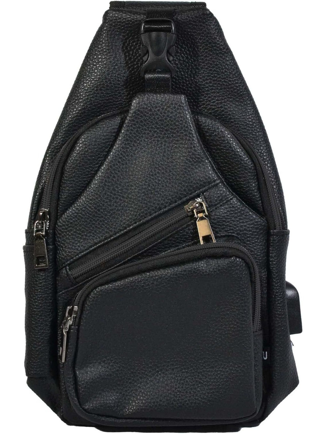 Daypack Milan Vegan Leather Nupouch Antitheft Usb Charging Connector Large Slate 50409 Bag