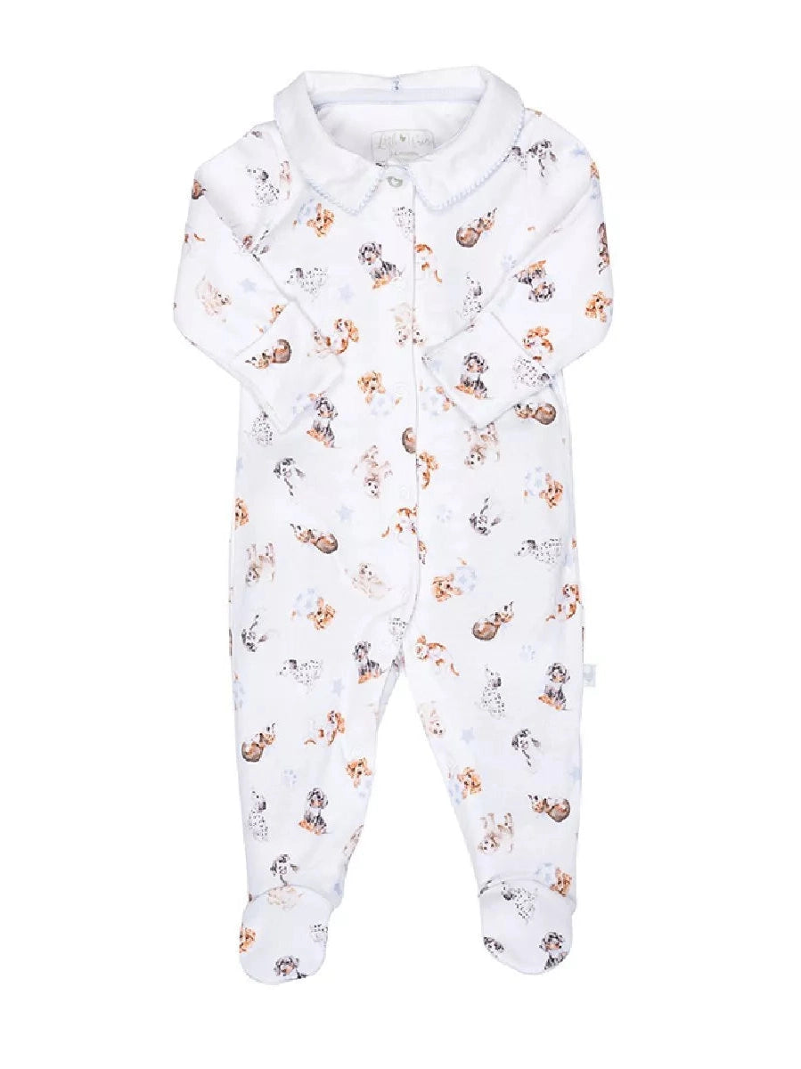Baby Sleeper Onsie 0-3M Puppies Little Paws LTW-BGP005
