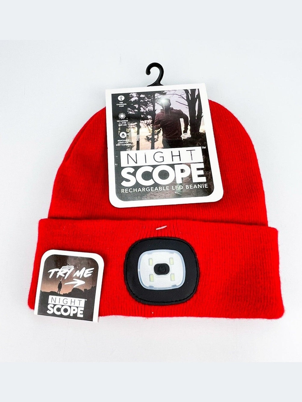 Beanie Hat Night Owl Lighted