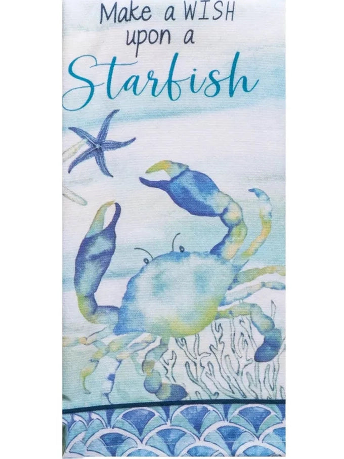 T Towel Make A Wish Starfish Dual Purpose Towel r7406