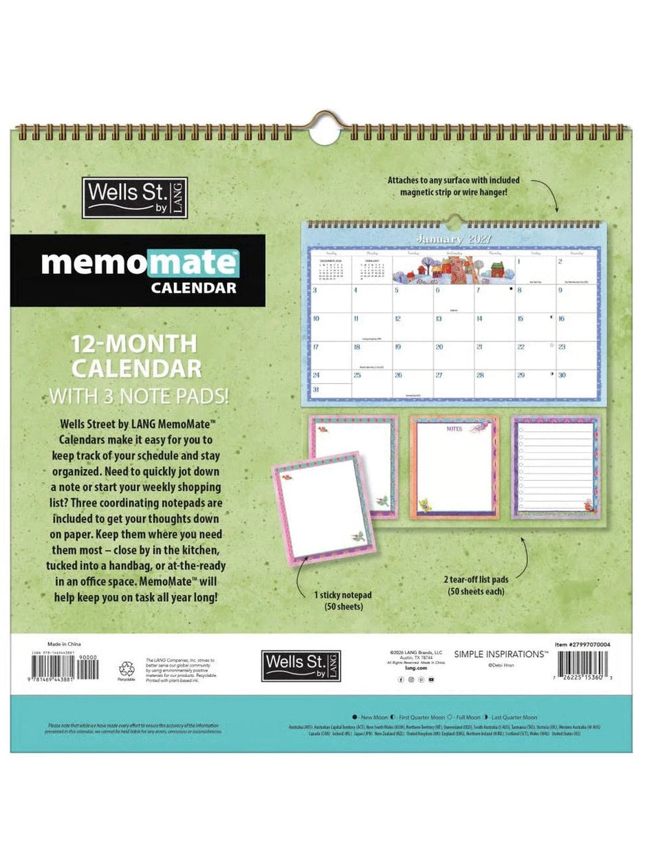 Lang- Calendar Memomate Simple Inspirations 2027 0004