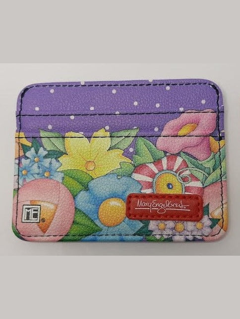 Slim Rfid Wallet-Floral Garden-82056