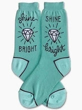Womens Sock - Diamonds - 7090