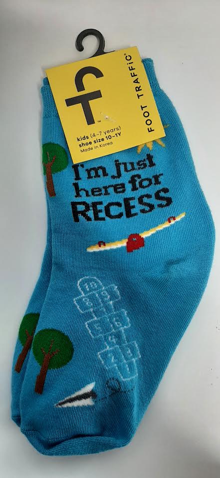 Kid's Sock - Blue Recess - 4-7 - 6999K 