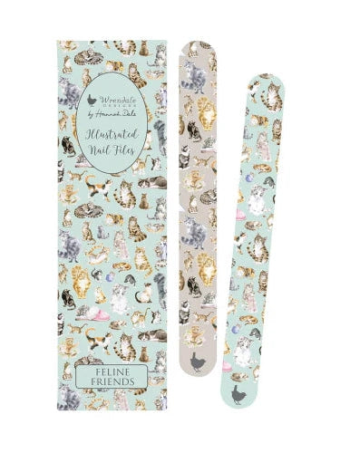 Nail File Set Feline Friends Nail008