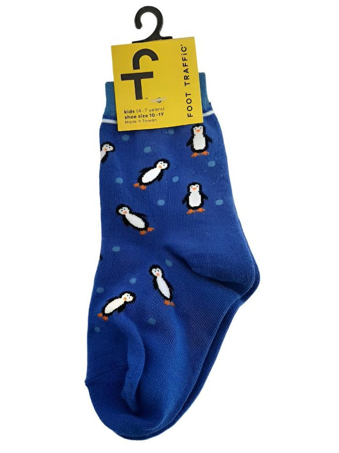 Kid's Socks Two Sizes available Blue Penquin 6803