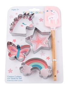 Cookie Cutter and Spatula Set Unicorn SJ-1245-21