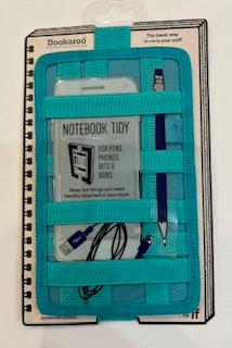 Note Book Tidy- for Pens - Phones - Turq-40905 