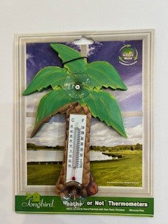 Window Thermometer - Palm Tree 
