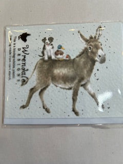 Gift Enclosure Card -GE127 - Donkey 