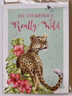 Card - APAC027 HOPE YOUR BIRTHDAY IS REALLY WILD 