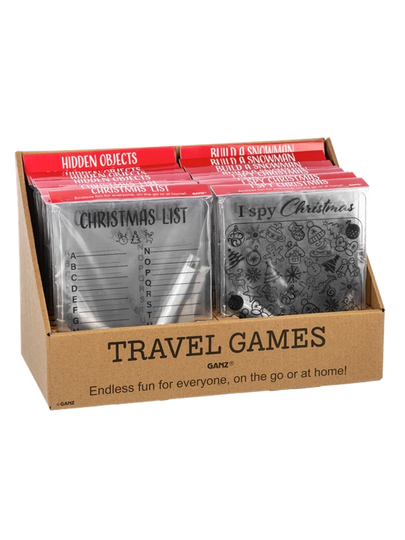 Travel Games Christmas 4 Styles Ex26020